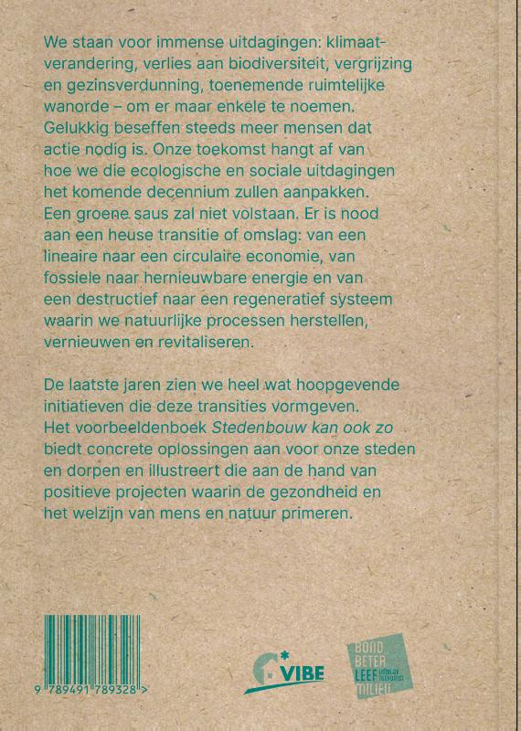 Achterkant van Voorbeeldenboek Stedenbouw kan ook zo