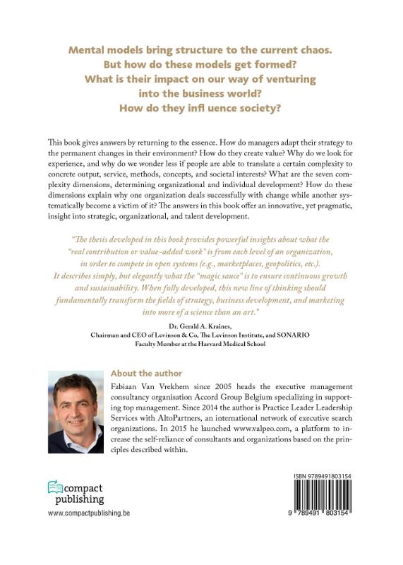 Achterkant van The disruptive competence