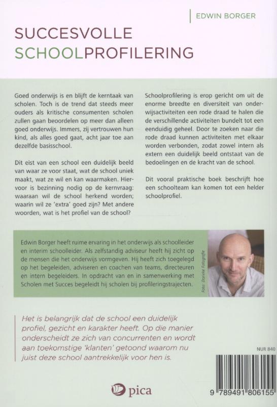 Achterkant van Succesvolle schoolprofilering
