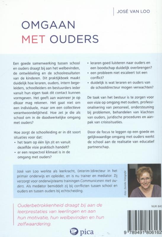 Achterkant van Omgaan met ouders