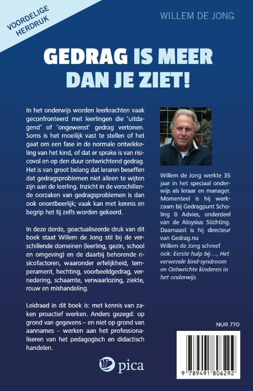 Achterkant van Gedrag is meer dan je ziet!
