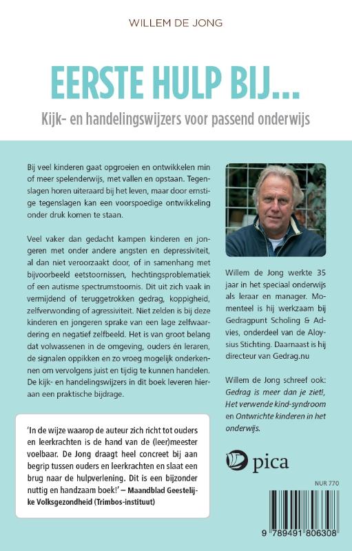 Achterkant van Eerste hulp bij...