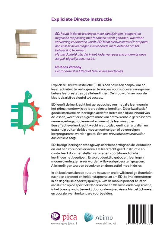 Achterkant van Expliciete directe instructie