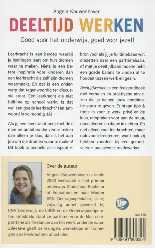 Achterkant van Deeltijd werken