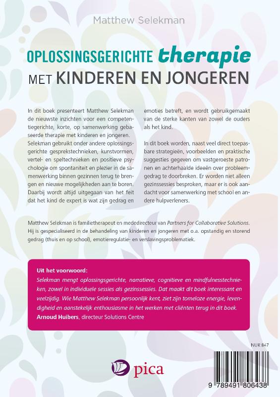 Achterkant van Oplossingsgerichte therapie met kinderen en jongeren