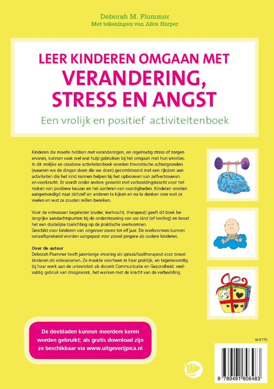 Achterkant van Leer kinderen omgaan met verandering, stress en angst