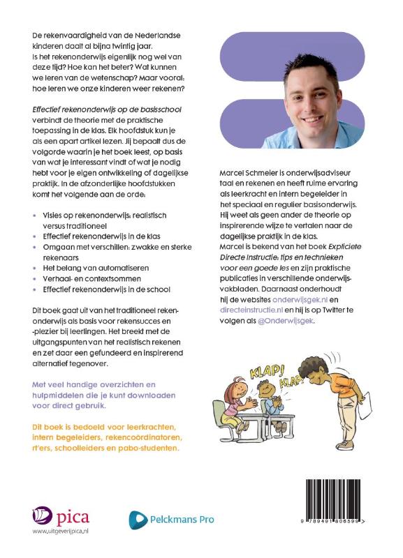 Achterkant van Effectief rekenonderwijs op de basisschool