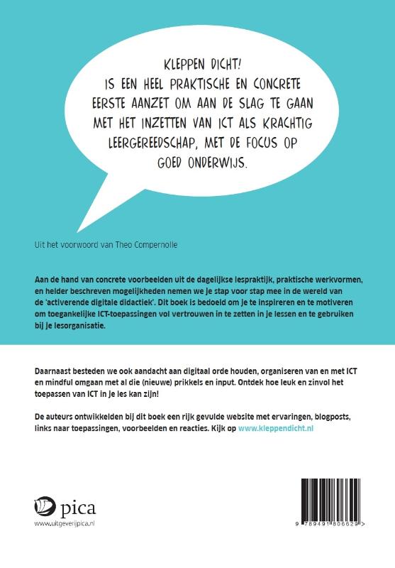 Achterkant van Kleppen dicht!