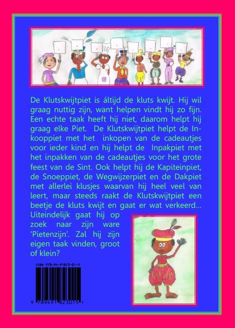 Achterkant van De klutskwijtpiet