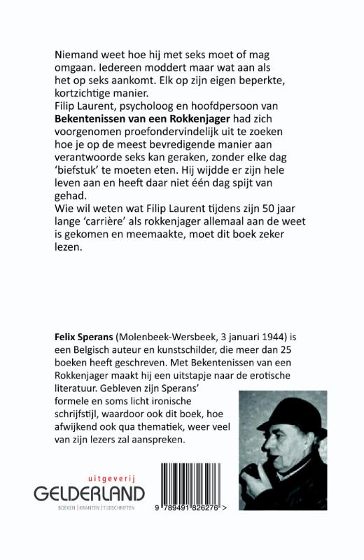 Achterkant van Bekentenissen van een rokkenjager