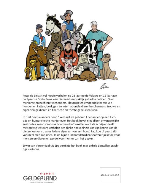 Achterkant van Dat doet-ie anders nooit!