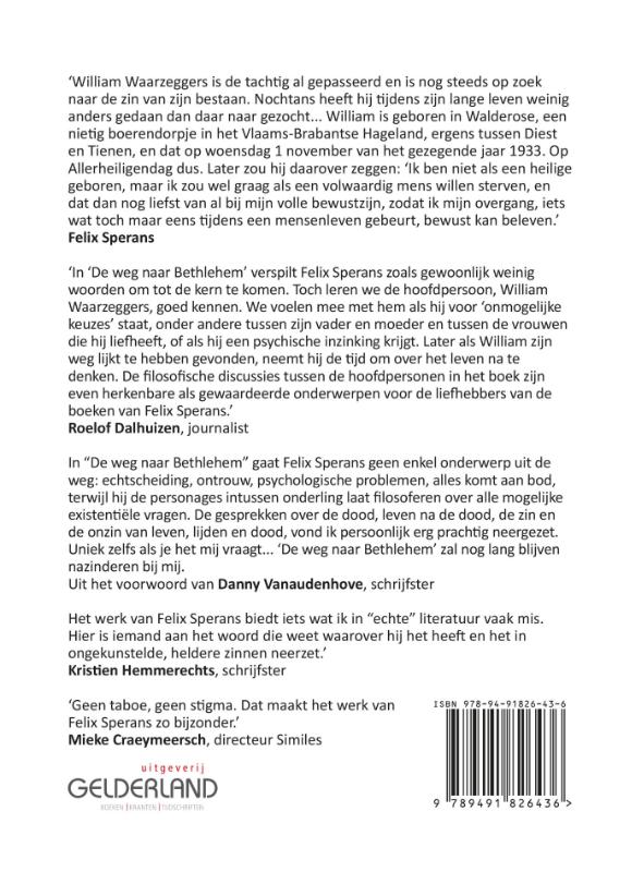 Achterkant van De weg naar Bethlehem