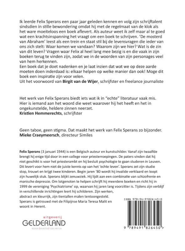 Achterkant van De mosterd van Abraham