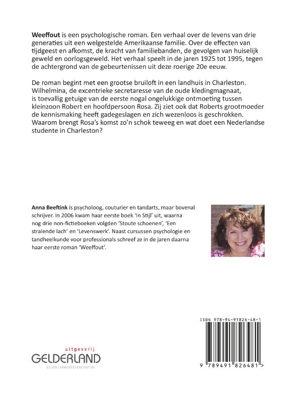 Achterkant van Weeffout