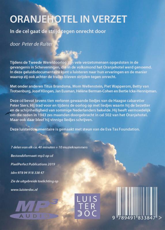 Achterkant van Oranjehotel in verzet
