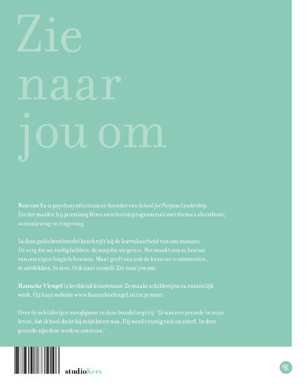 Achterkant van Zie naar jou om