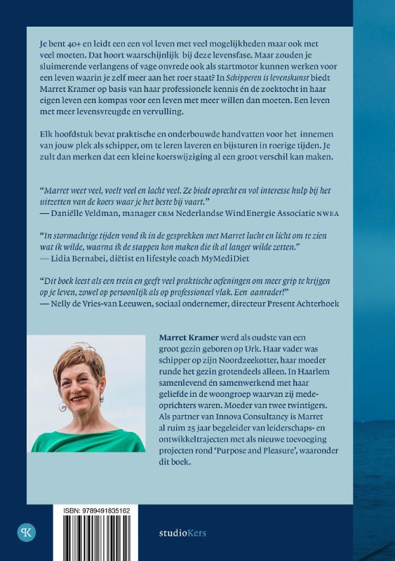 Achterkant van Schipperen is levenskunst