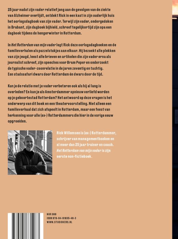 Achterkant van Het Rotterdam van mijn vader