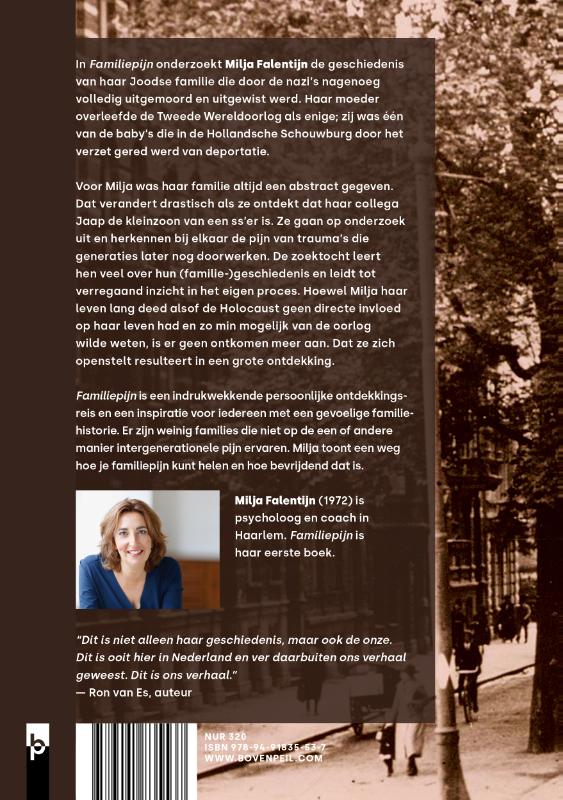 Achterkant van Familiepijn