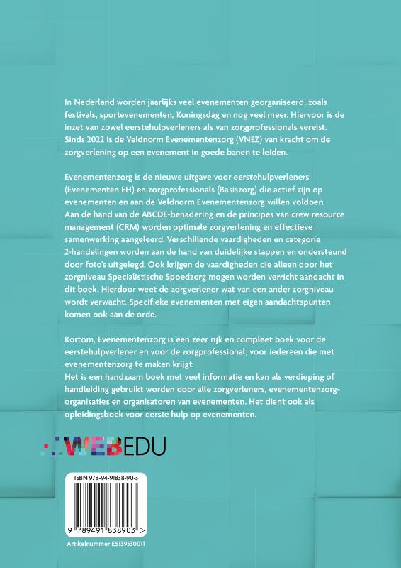 Achterkant van Evenementenzorg