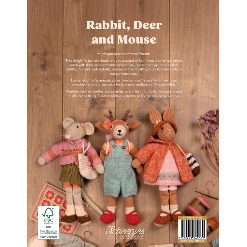 Achterkant van Rabbit, Deer and Mouse