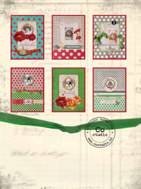 Achterkant van Adventskaartkalender