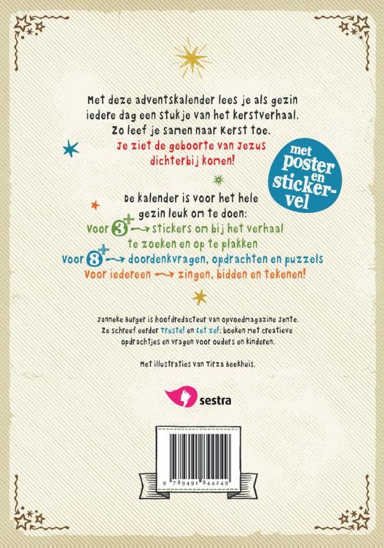 Achterkant van We zien hem dichterbij komen