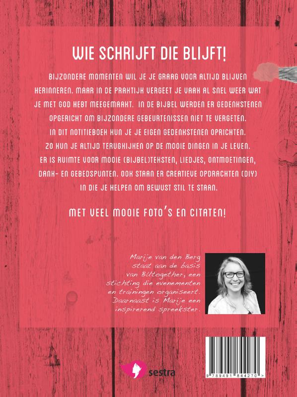 Achterkant van Schrijf