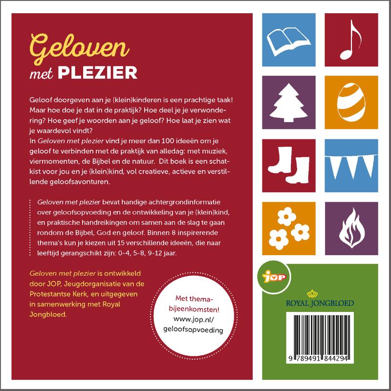 Achterkant van Geloven met plezier