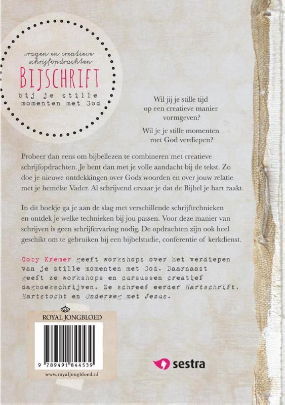 Achterkant van Bijschrift