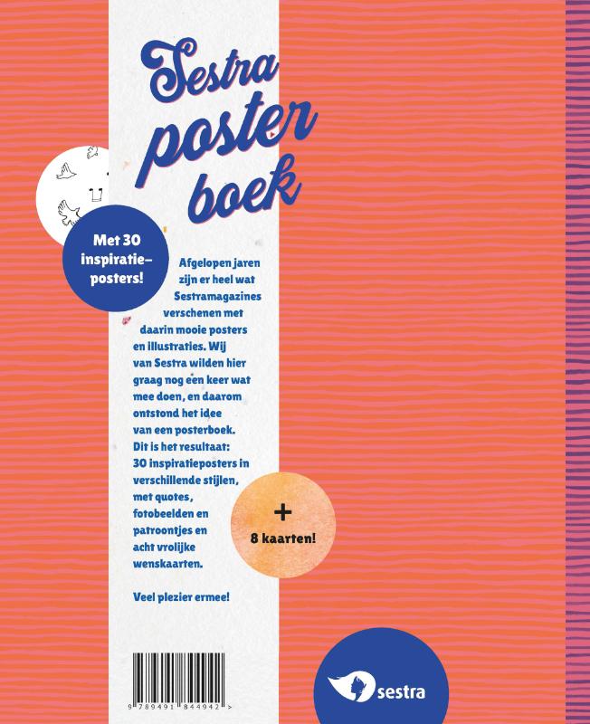 Achterkant van Sestra posterboek