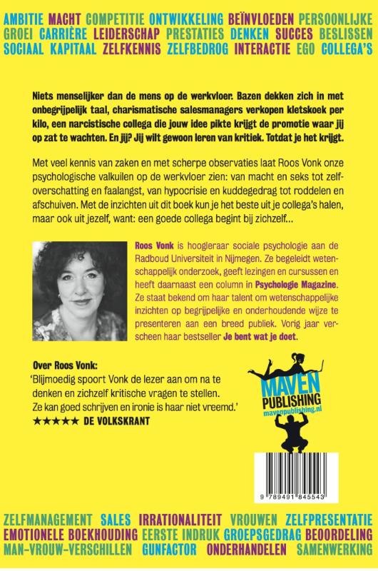 Achterkant van Collega's en andere ongemakken