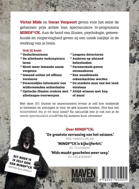 Achterkant van Mindf*ck