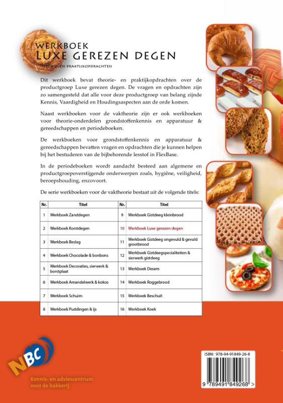 Achterkant van Werkboek