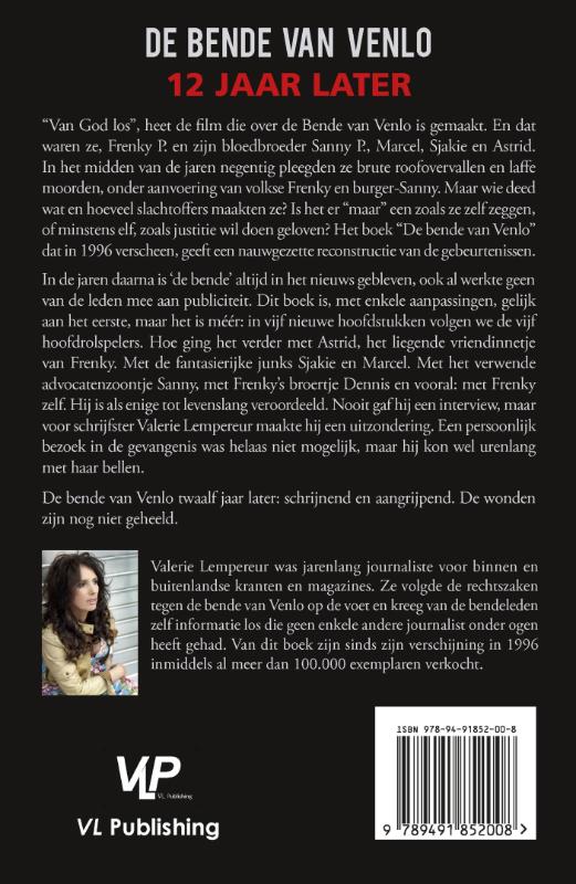 Achterkant van De bende van Venlo