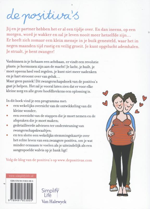 Achterkant van Mijn zwangerschapsboek