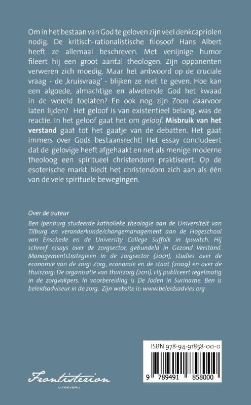 Achterkant van Misbruik van het verstand
