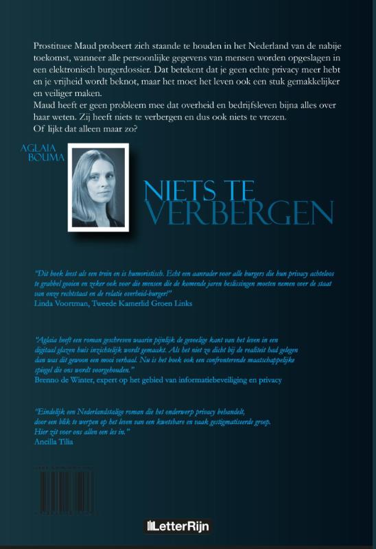Achterkant van Niets te verbergen