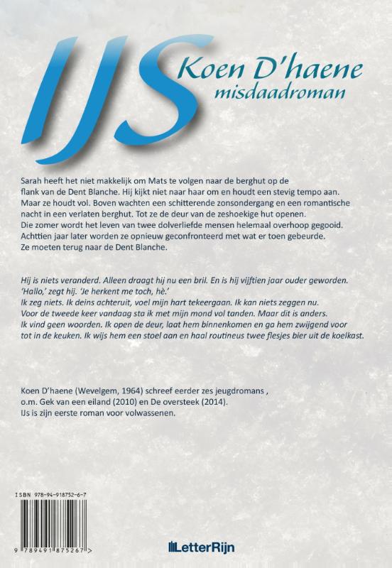 Achterkant van IJs