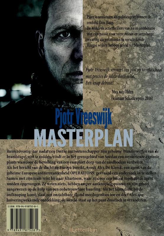 Achterkant van Masterplan