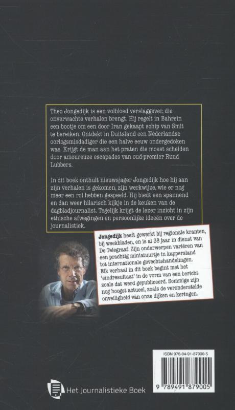 Achterkant van Onthullingen van een nieuwsjager