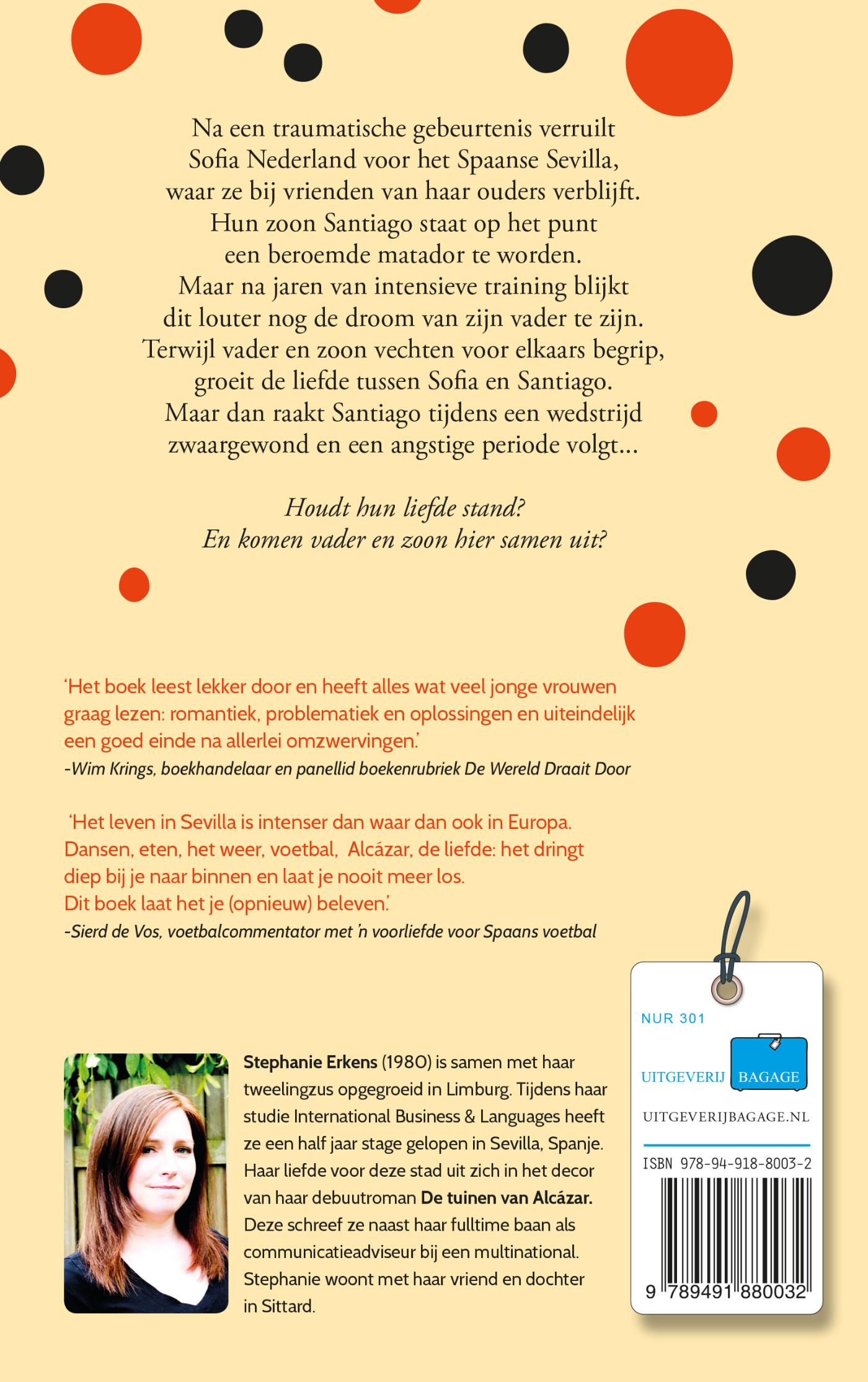 Achterkant van De tuinen van Alcázar