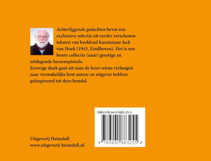 Achterkant van Achterliggende gedachten