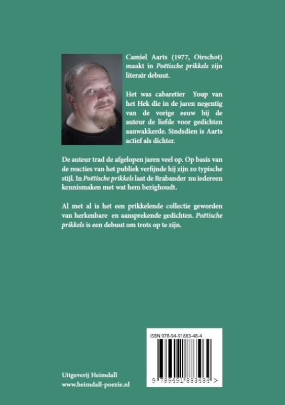 Achterkant van Poëtische prikkels