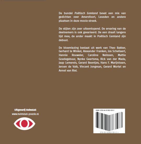 Achterkant van Poëtisch Eemland