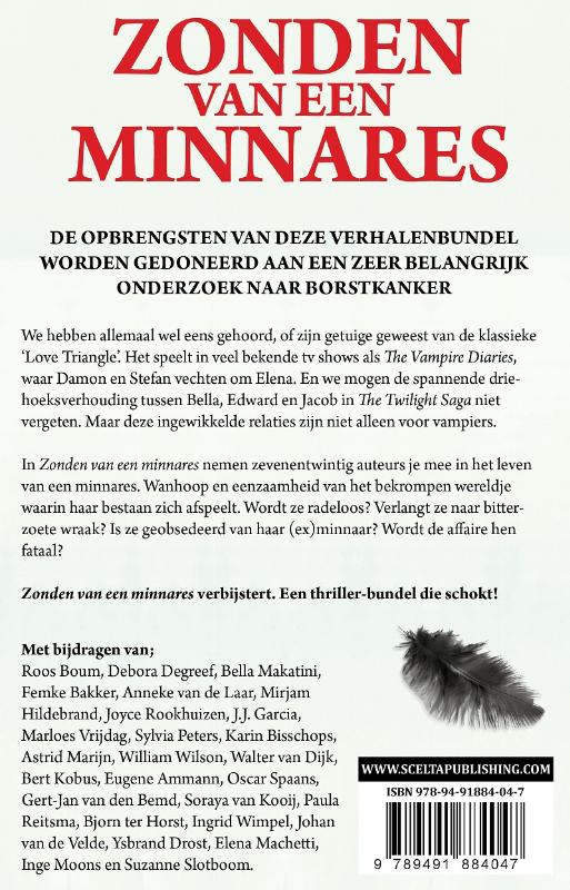 Achterkant van Zonden van een minnares