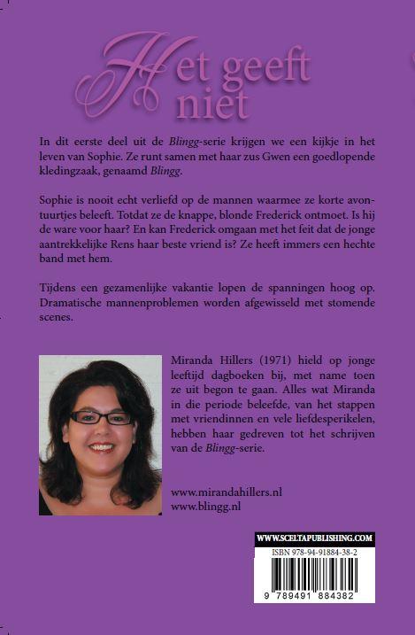 Achterkant van Het geeft niet