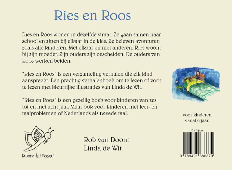 Achterkant van Ries en Roos