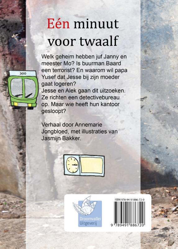 Achterkant van Eén minuut voor twaalf