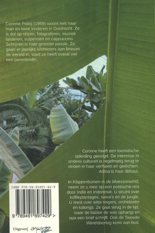 Achterkant van Klapperbomen in de Moessonwind